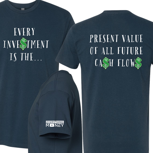 Everything Money "Paul's Favorite Saying" Fitted Crew T-Shirt by Next Level